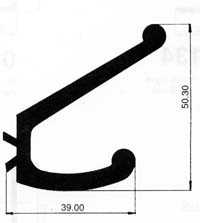 alumunium Coat Hanger